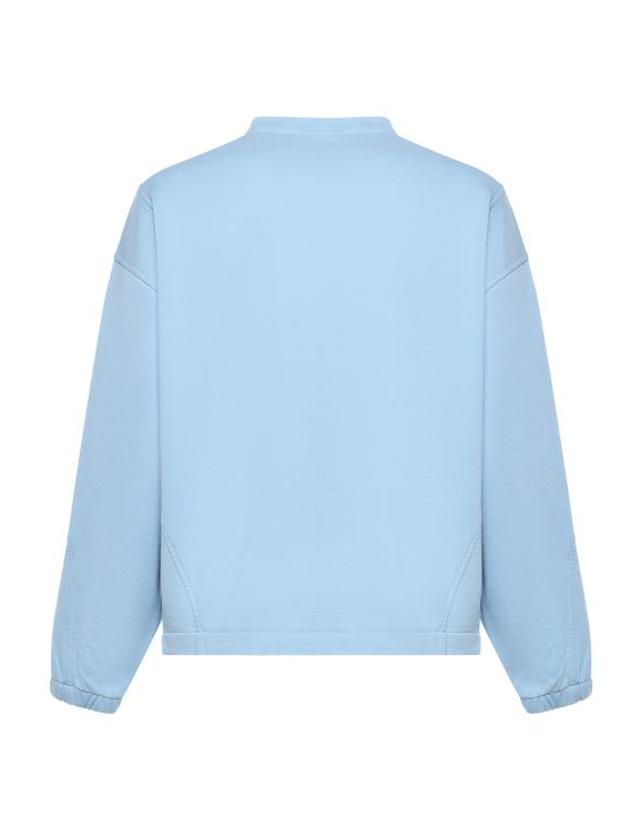 돌체앤가바나 [해외직구] 26FW 돌체앤가바나 긴팔 티셔츠 G9CCXZ G7P0WB1581 LIGHT BLUE 착용컷