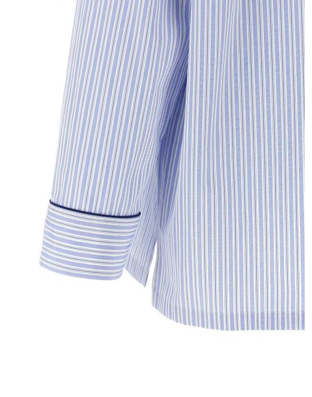 돌체앤가바나 [해외직구] 26SS 돌체앤가바나 블라우스 F5U37TFR510S8051 Light Blue 착용컷