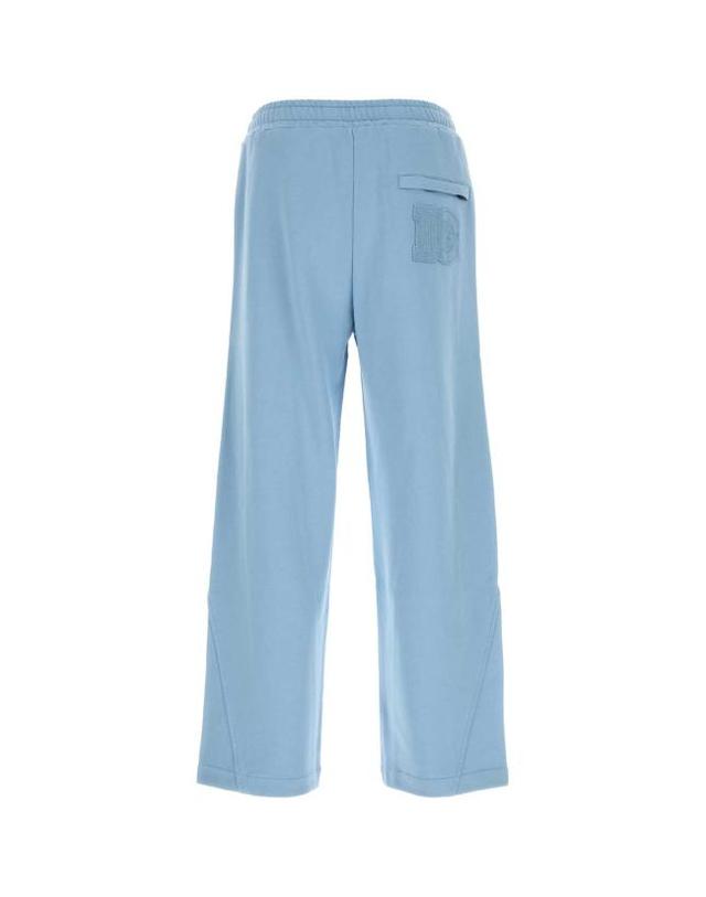 돌체앤가바나 [해외직구] 26SS 돌체앤가바나 스트레이트 팬츠 GP18EZG7P0W B1581 Light Blue 착용컷