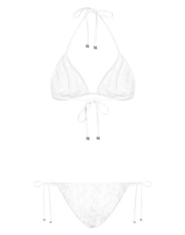 돌체앤가바나 [해외직구] 26SS 돌체앤가바나 비키니 수영복 O8A28JONR29 W0800 BIANCO OTTICO 착용컷