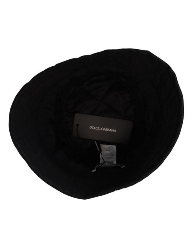 돌체앤가바나 [해외직구] 돌체앤가바나 버킷햇 HAT9456 BLACK 착용컷