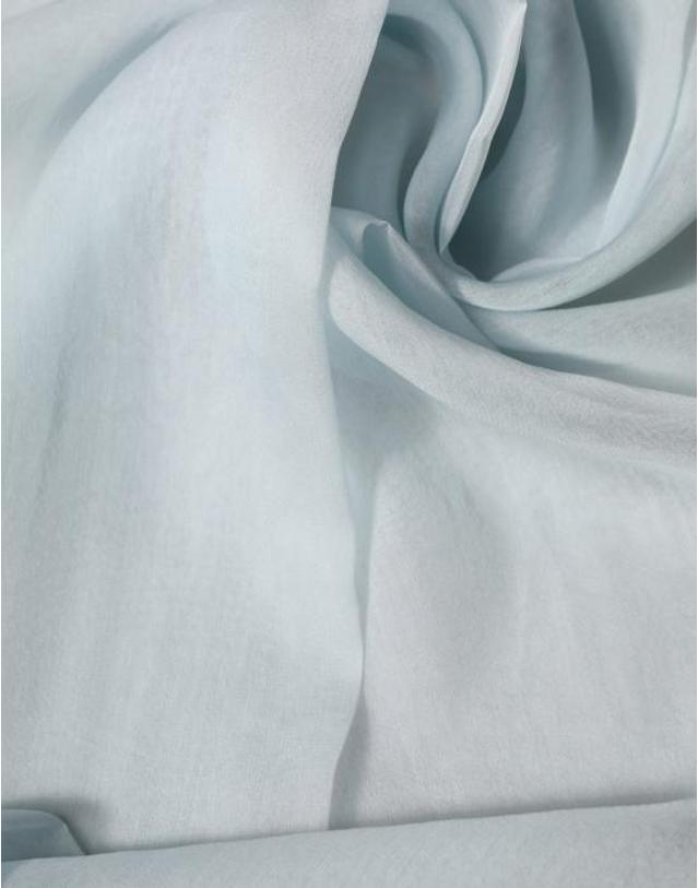 돌체앤가바나 [해외직구] 돌체앤가바나 머플러 스카프 MS7752 LIGHT BLUE 착용컷