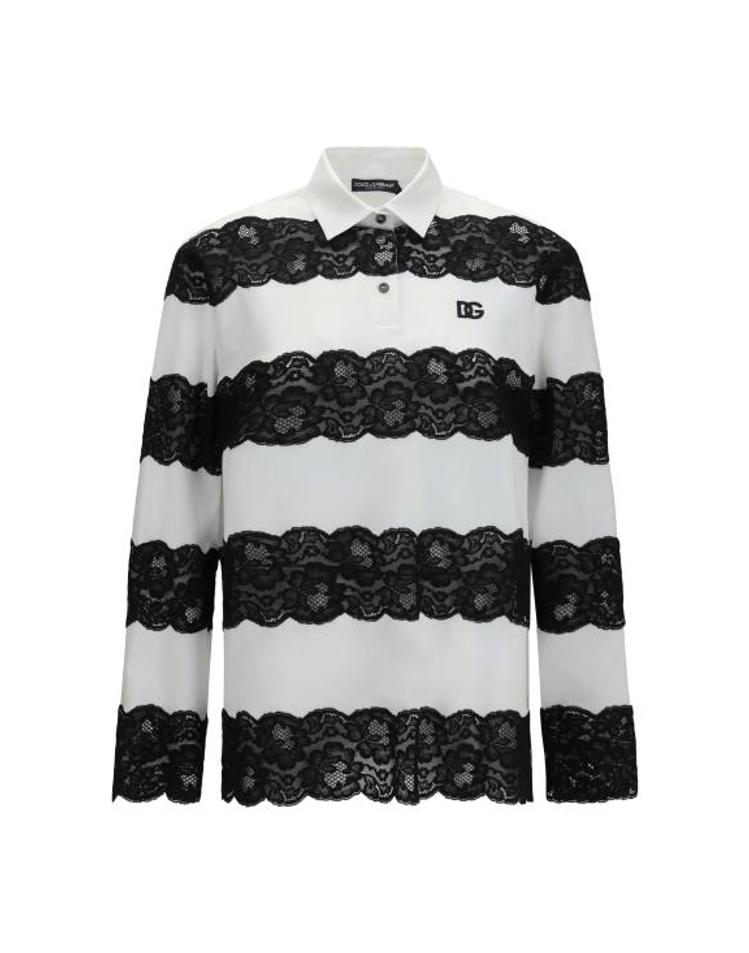 DOLCE&amp;GABBANA [해외직구] 26SS 돌체앤가바나 폴로 티셔츠 F8W07ZGDDML S8400 WHITE
