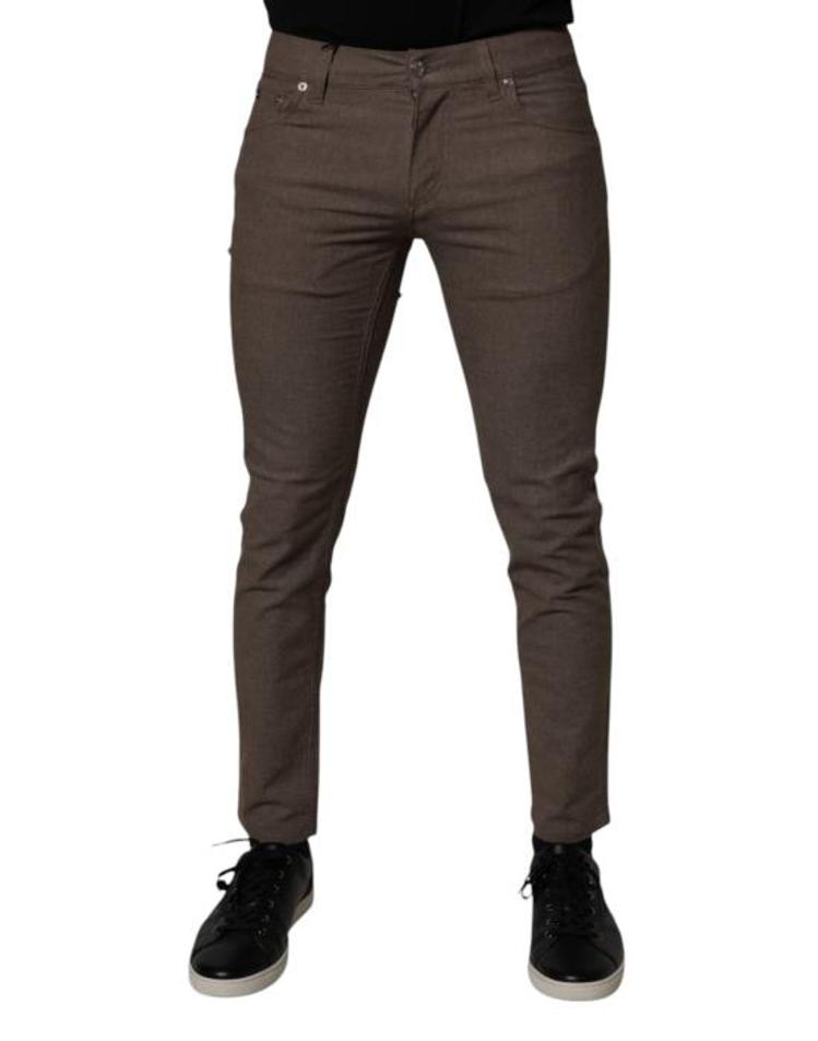 DOLCE&amp;GABBANA [해외] 돌체앤가바나 치노 팬츠 PAN75203 BROWN