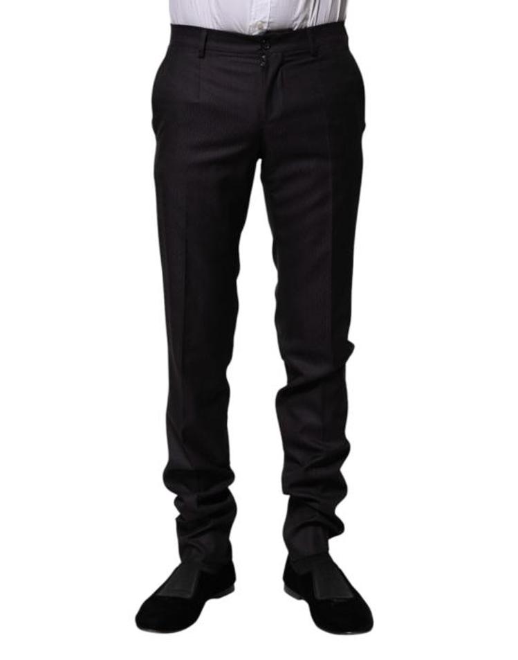 [해외] 돌체앤가바나 스트레이트 팬츠 PAN75339 BLACK