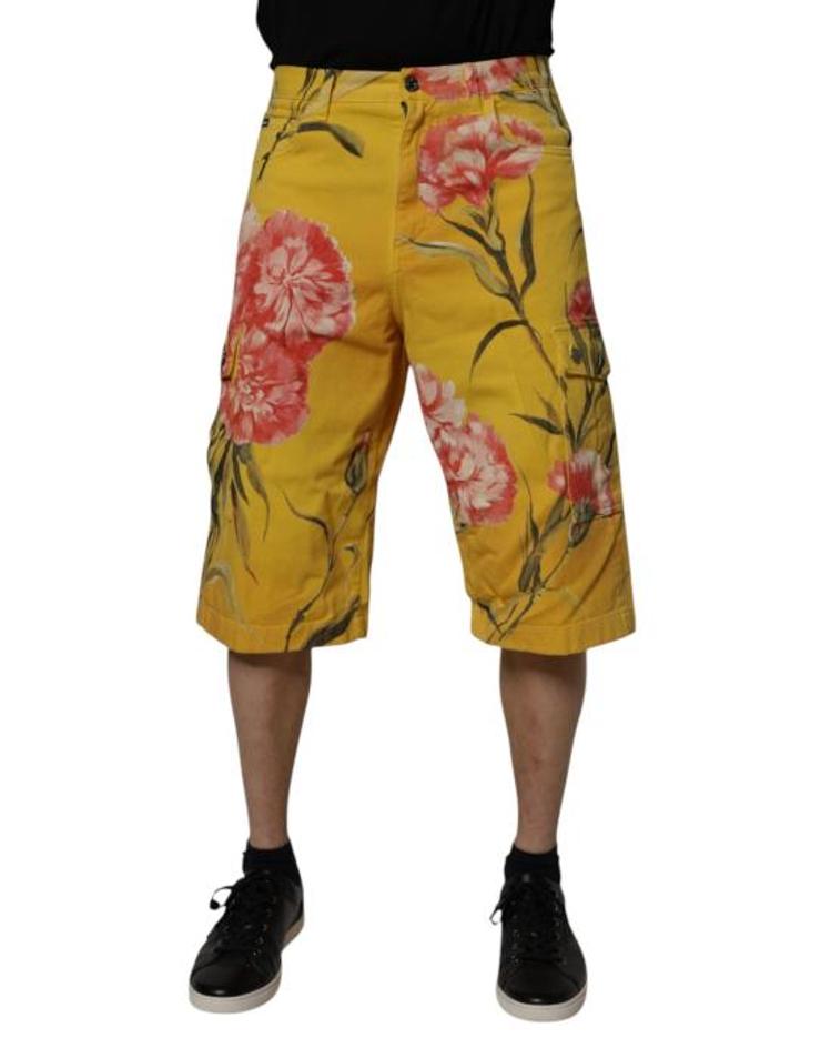 DOLCE&amp;GABBANA [해외직구] 돌체앤가바나 숏팬츠 PAN75205 YELLOW