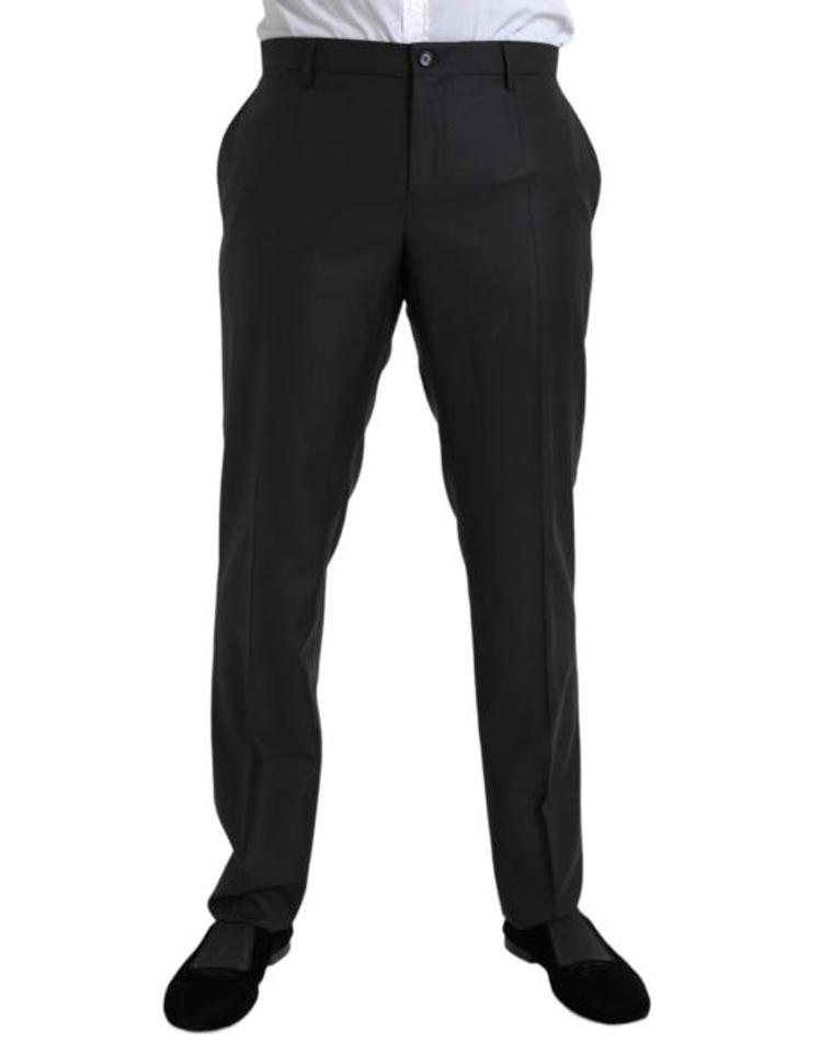 [해외직구] 돌체앤가바나 스트레이트 팬츠 PAN75326 BLACK