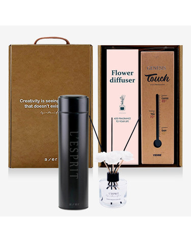 레스쁘리 고급 디퓨저세트 K(디퓨저120ml+텀블러(제네시스터치온도계)