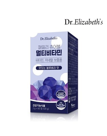 [갤러리아] [닥터엘리자베스] 패밀리 츄어블 멀티비타민 (60정)