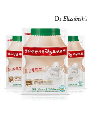 [갤러리아] [닥터엘리자베스] 생유산균 가득 냠냠요구르트 (10정) x 3팩
