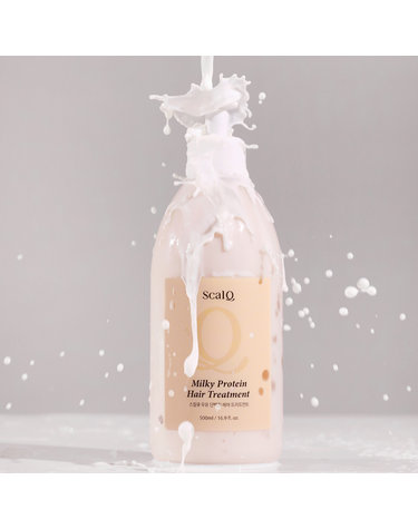 스칼큐 우유 단백질 극손상 헤어 트리트먼트 500ml 1개