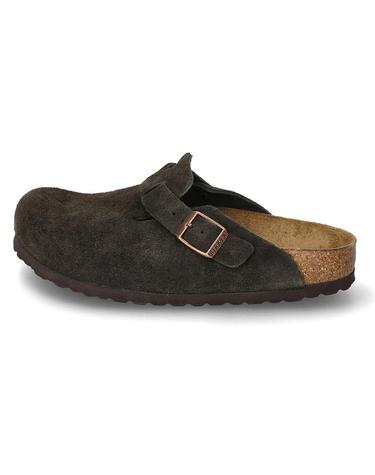 버켄스탁 290mm 럭키찬스 보스턴 SFB 스웨이드 슬리퍼 0660463 MOCCA