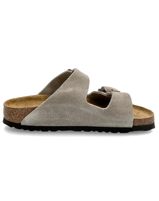 버켄스탁 26SS 버켄스탁 아리조나 SFB 스웨이드 레더 샌들 0951303 TAUPE 착용컷