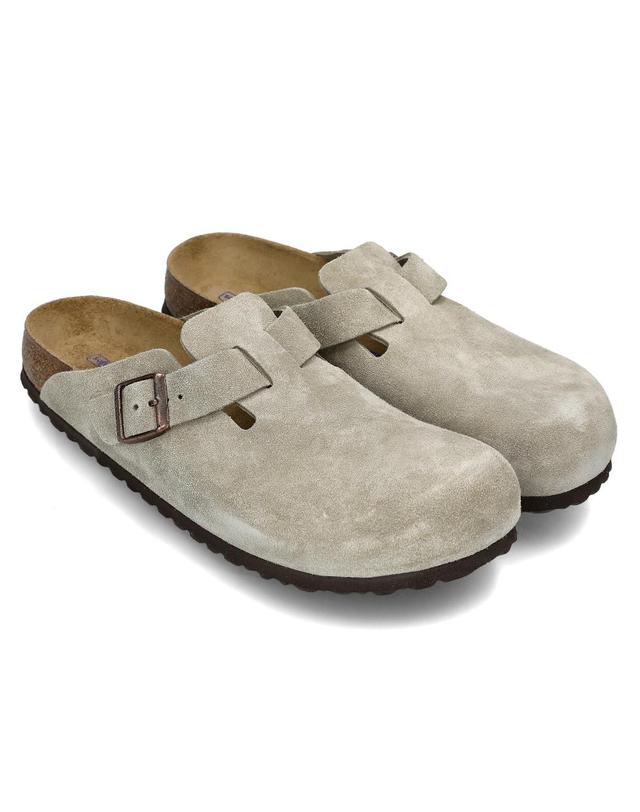 버켄스탁 26SS 버켄스탁 보스턴 SFB 슬리퍼 0560773 TAUPE 착용컷