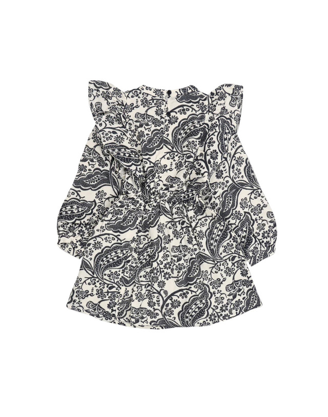 더뉴소사이어티 키즈 원피스 JAIPUR DRESS MAJESTIC PAISLEY 착용컷