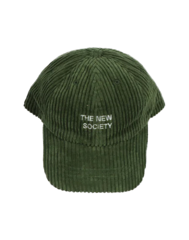 더뉴소사이어티 키즈 미켈 코듀로이 볼캡 카키 MIKEL CAP HID.FOREST 착용컷