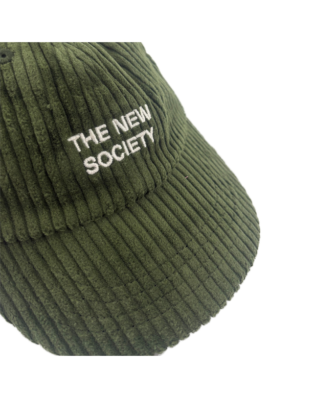 더뉴소사이어티 키즈 미켈 코듀로이 볼캡 카키 MIKEL CAP HID.FOREST 착용컷