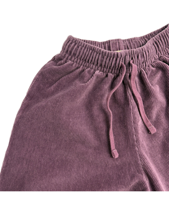 더뉴소사이어티 키즈 CLAU 코듀로이 밴딩팬츠 그레이프 CLAU JG GRAPE.BL 착용컷