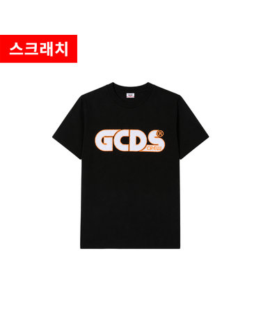 스크래치 키즈 여성 로고 프린트 티셔츠 블랙 027591 110