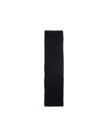 25FW 골지 울 숏 머플러 블랙 SHORT SCARF BLACK