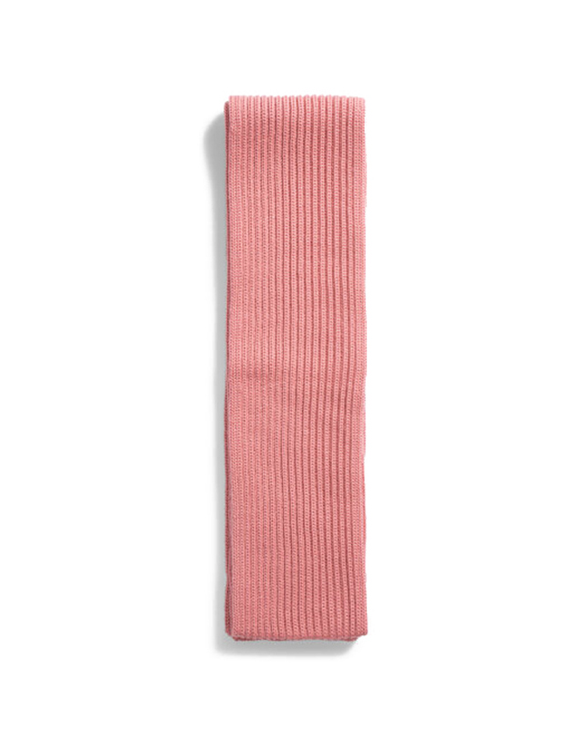 안데르센 안데르센 25FW 골지 울 머플러 로즈 핑크 SCARF LYSEROD 착용컷