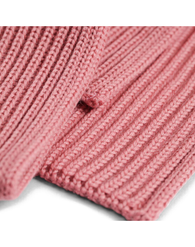 안데르센 안데르센 25FW 골지 울 머플러 로즈 핑크 SCARF LYSEROD 착용컷