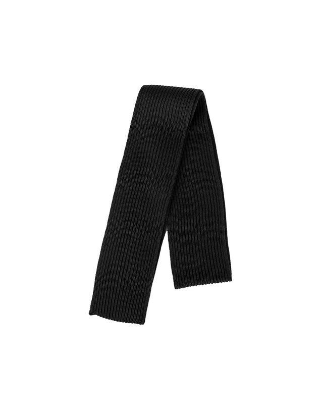 안데르센 안데르센 25FW 골지 울 머플러 블랙 SCARF BLACK 착용컷