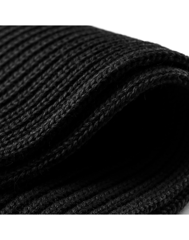 안데르센 안데르센 25FW 골지 울 머플러 블랙 SCARF BLACK 착용컷