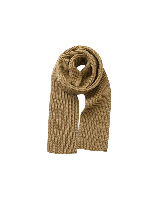안데르센 안데르센 25FW 골지 울 머플러 카멜 SCARF CAMEL 착용컷