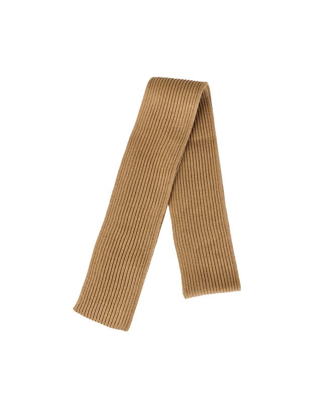 안데르센 안데르센 25FW 골지 울 머플러 카멜 SCARF CAMEL 착용컷