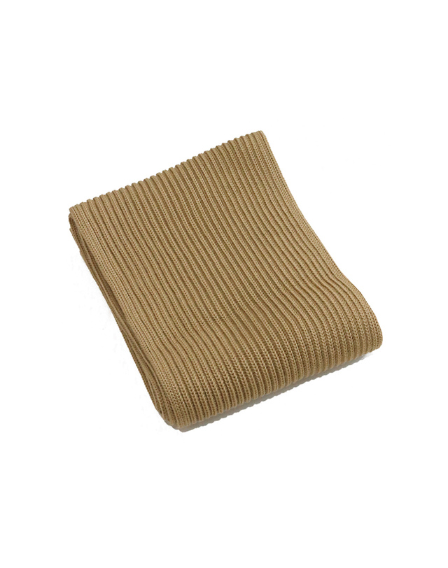 안데르센 안데르센 25FW 골지 울 머플러 카멜 WIDE SCARF CAMEL 착용컷