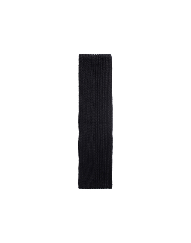 안데르센 안데르센 25FW 골지 울 숏 머플러 블랙 SHORT SCARF BLACK 착용컷