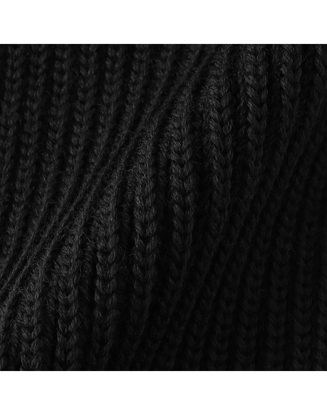 안데르센 안데르센 25FW 골지 울 숏 머플러 블랙 SHORT SCARF BLACK 착용컷