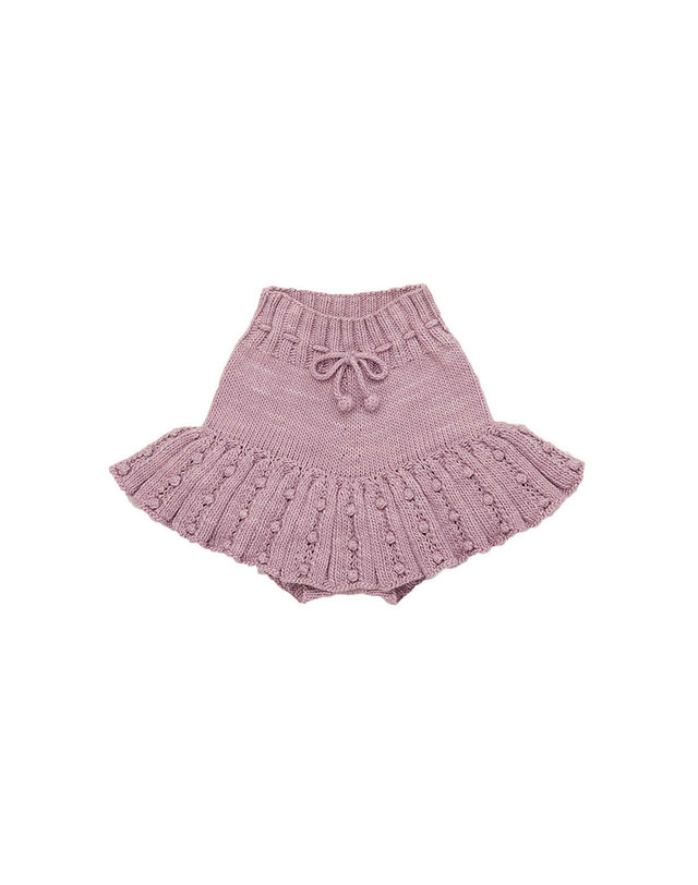 미샤앤퍼프 25SS 키즈 팝콘스케이팅 스커트 K1004S25 531 (3A 4A) 착용컷