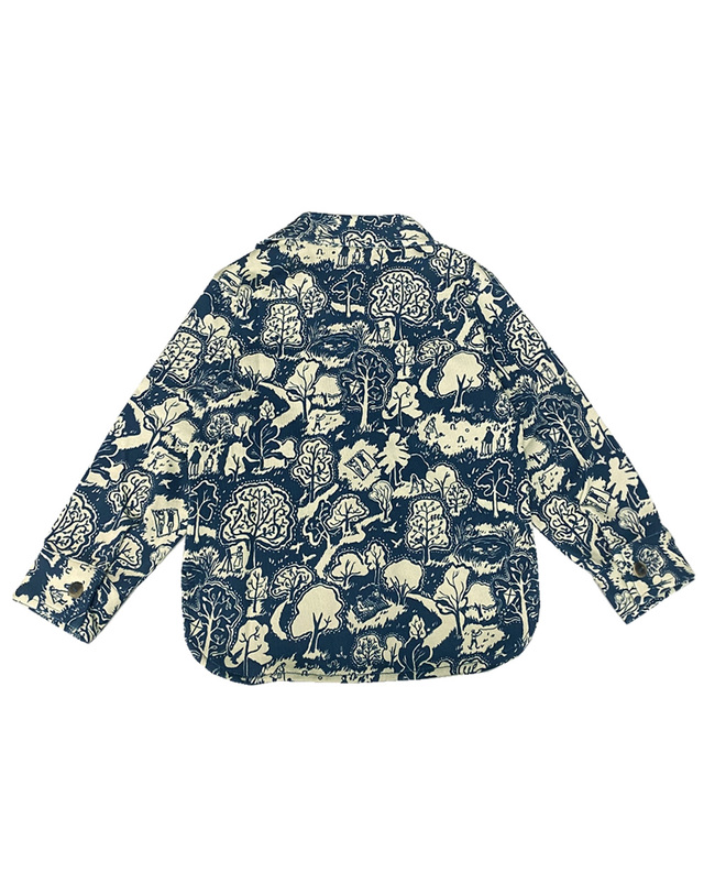 미샤앤퍼프 25SS 키즈 디렉터 셀레스탈 자켓 네이비 K3042S25 483 착용컷