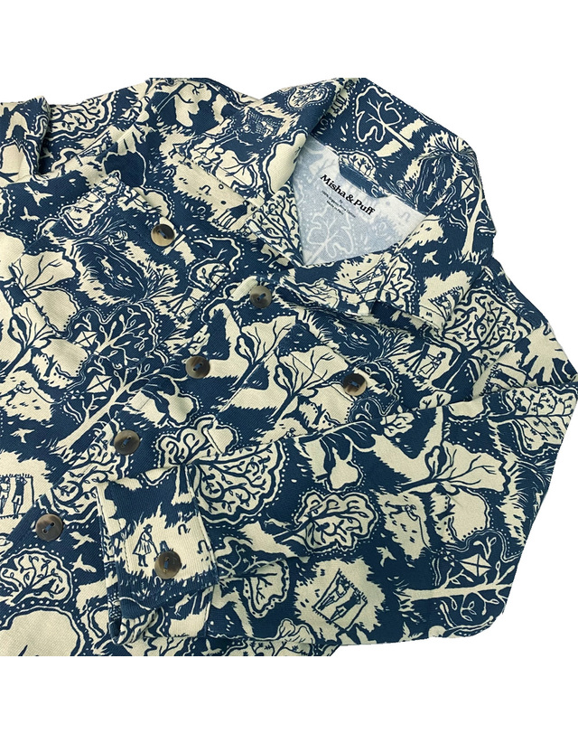 미샤앤퍼프 25SS 키즈 디렉터 셀레스탈 자켓 네이비 K3042S25 483 착용컷