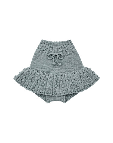 키즈 아일렛 팝콘 스케이팅 스커트 도브 K1004S26 A06 (3A 4A)
