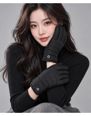 세인트스코트 패딩 스마트터치 여성 장갑