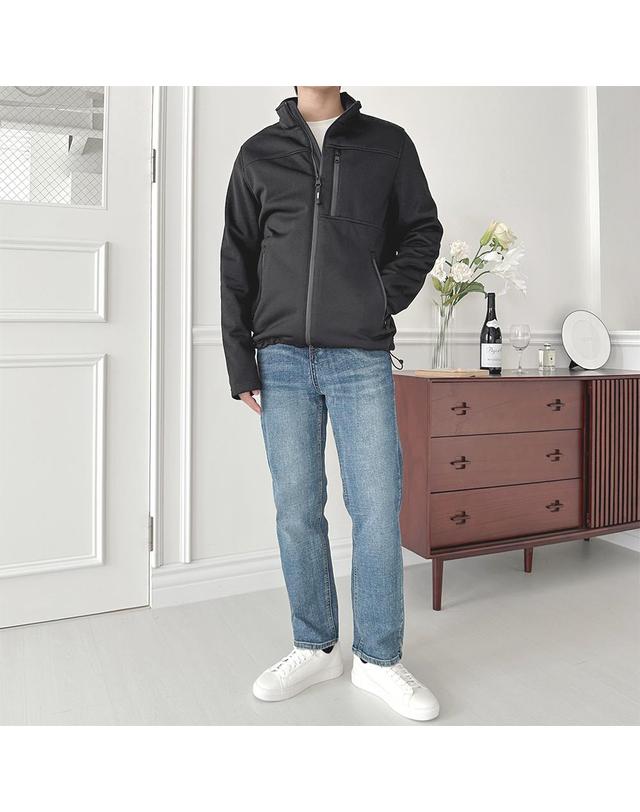디케이앤와이 DKNY 남성 바람막이 집업 자켓 재킷 착용컷
