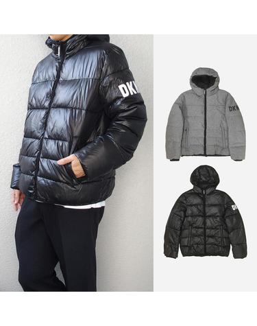 DKNY 암로고 남성 푸퍼 패딩 점퍼