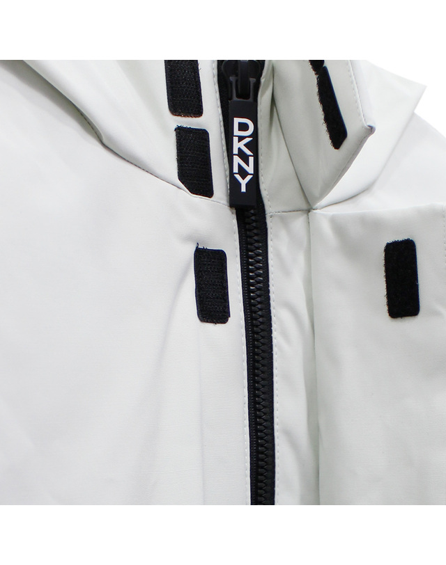 디케이앤와이 DKNY 남성 후드 로고 파카 점퍼 착용컷