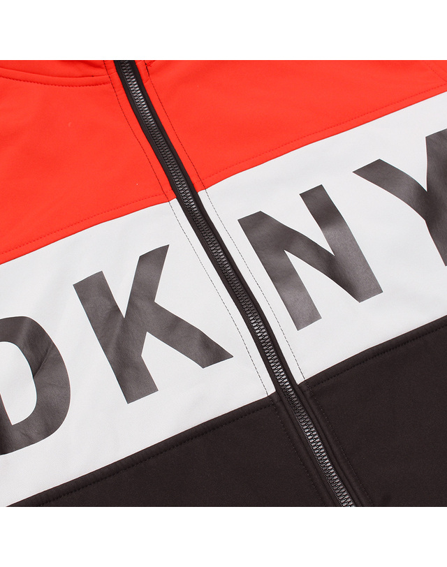 디케이앤와이 DKNY 남성 캐주얼 트레이닝 집업 자켓 착용컷