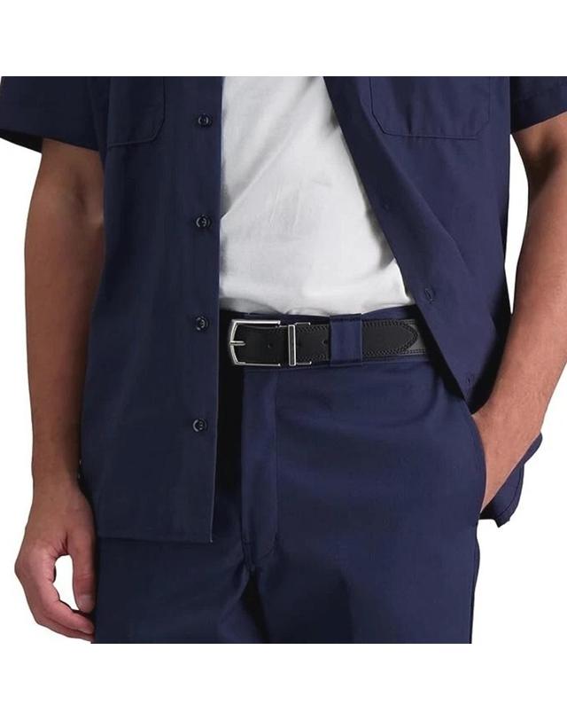 디키즈 디키즈 Dickies 양면 가죽 벨트 허리띠 착용컷