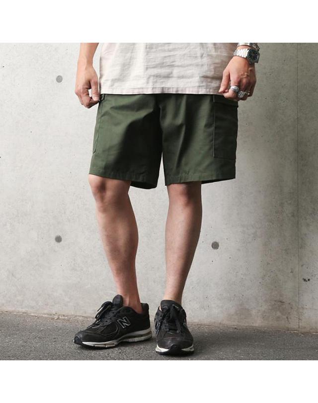 로스코 로스코 카고 반바지 BDU 밀리터리 무지 쇼츠 착용컷
