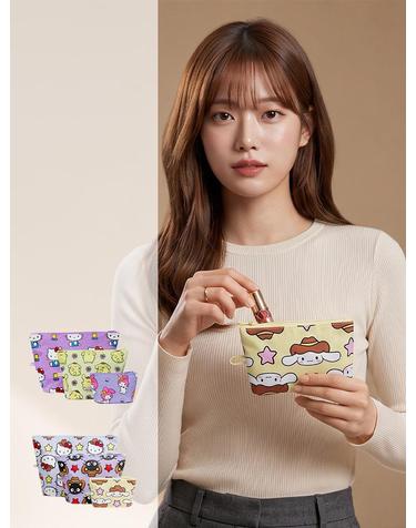 바쿠 BAGGU GO 여행용 파우치 3개 세트