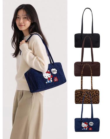 바쿠 나일론 보울러백 BAGGU 숄더백