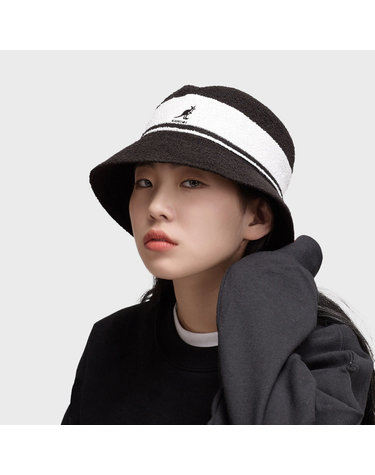 캉골 버뮤다 스트라이프 버킷햇 K3326ST