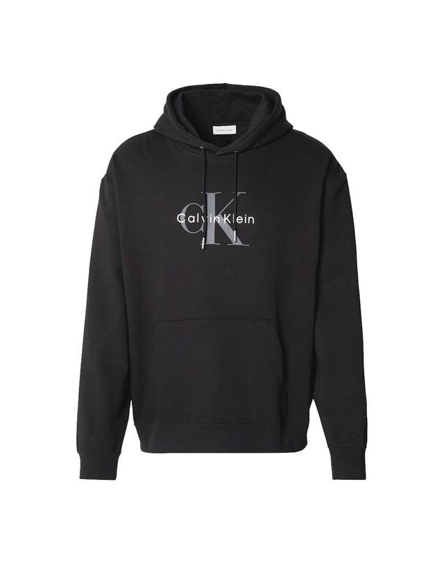 캘빈클라인 캘빈클라인 CK 남성 플리스 후드 티셔츠 착용컷