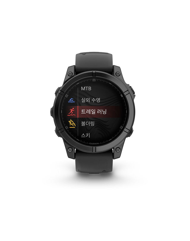 가민 가민 피닉스 E 슬레이트 그레이 밴드 GPS 스마트워치 착용컷