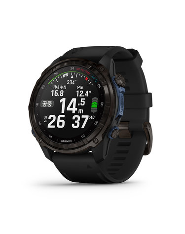 가민 디센트 MK3i 51mm 카본그레이DLC 티타늄/블랙 다이빙컴퓨터
